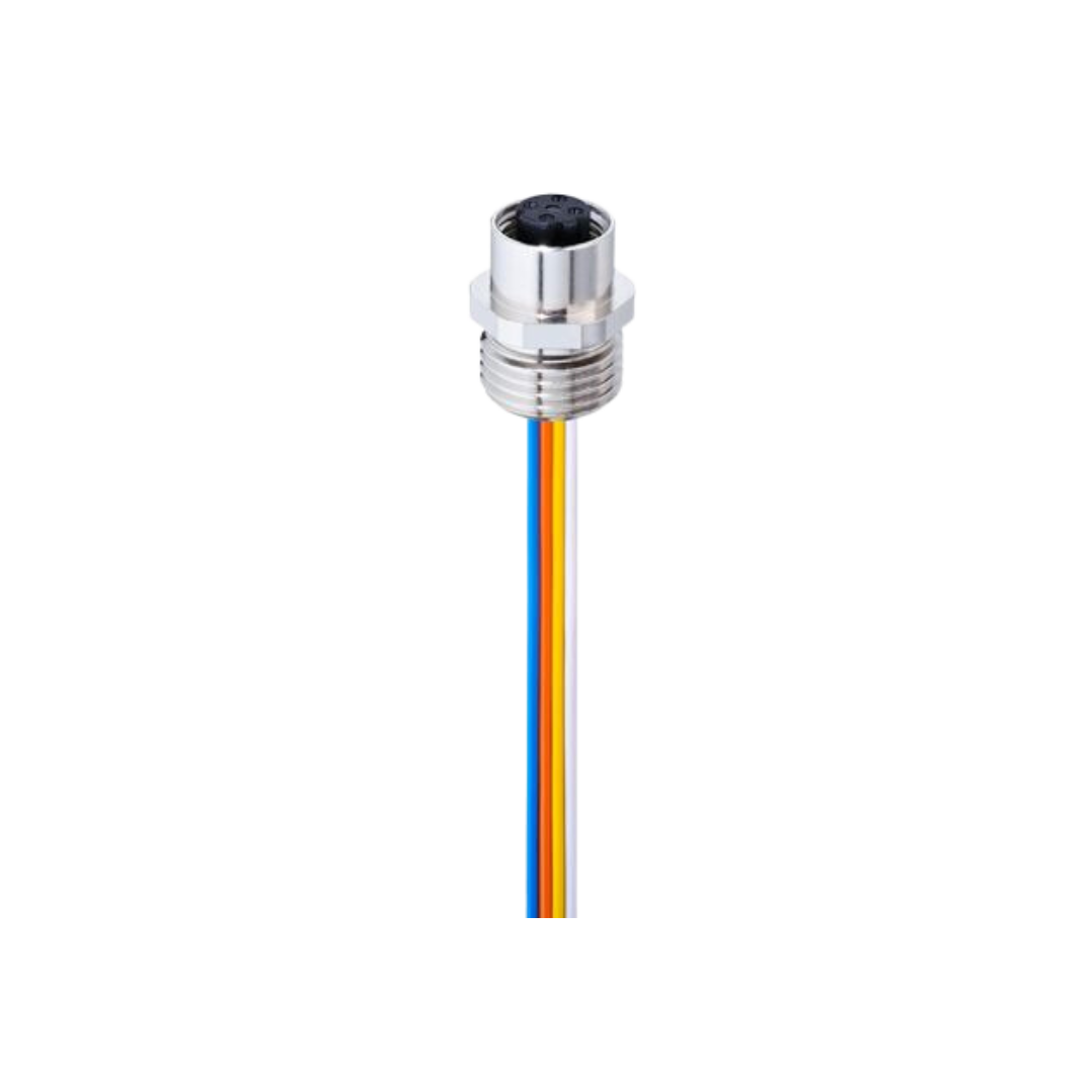 M12 - D coded Industrial Ethernet Receptacle female